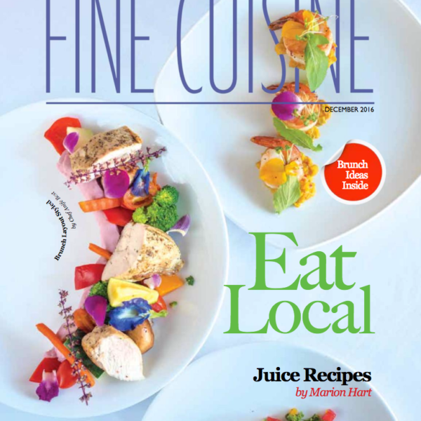 Chef Anife in Fine Cuisine Magazine