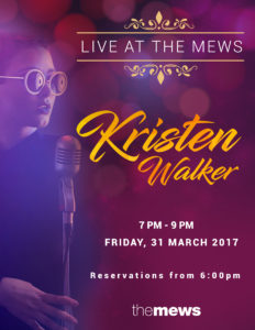Kristen Walker Live at The Mews Barbados