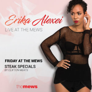 Erika Alexei LIVE at The Mews Barbados
